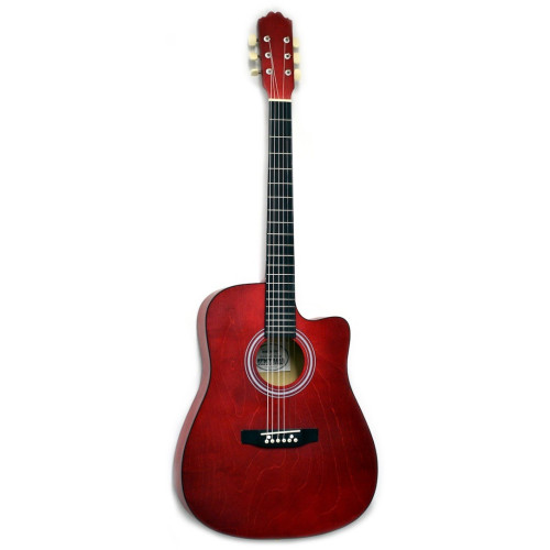 Gypsy Road DBC45-RD акустическая гитара дредноут, цвет красный Gypsy Road DBC45-RD акустическая гитара дредноут, цвет красный