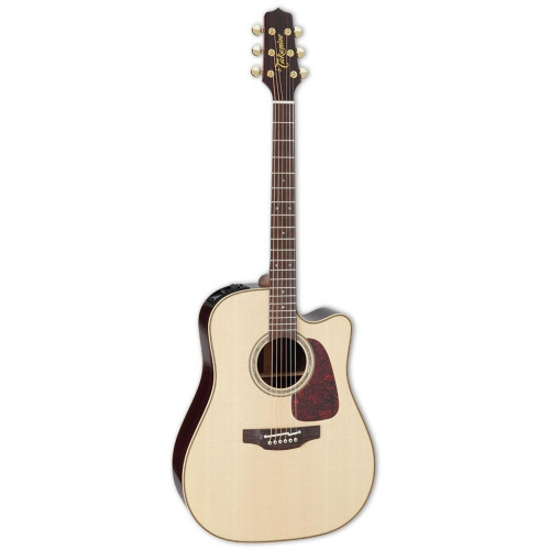 Takamine Pro Series 5 P5DC электроакустическая гитара Dreadnought Cutaway с кейсом, цвет натуральный Takamine Pro Series 5 P5DC электроакустическая гитара Dreadnought Cutaway с кейсом, цвет натуральный