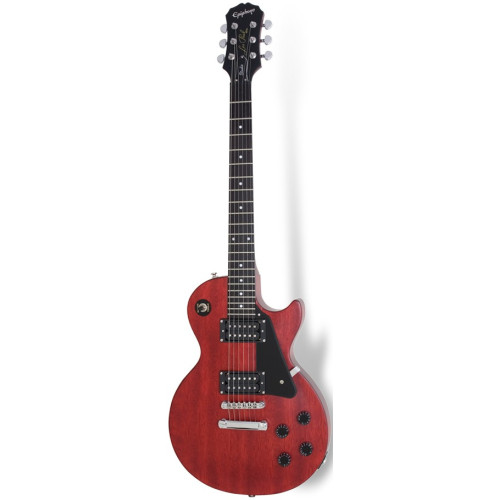 Epiphone Les Paul Studio Worn Cherry CH HDWE электрогитара Epiphone Les Paul Studio Worn Cherry CH HDWE электрогитара
