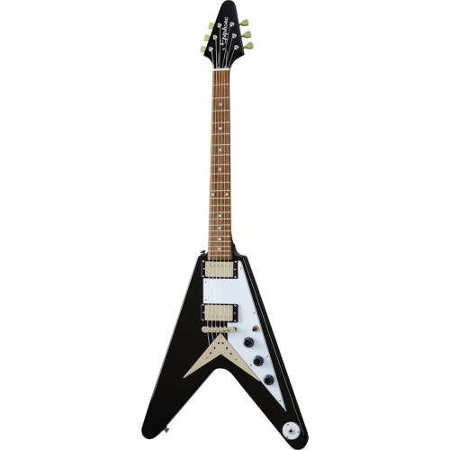 Epiphone Flying V Ebony электрогитара, цвет черный Epiphone Flying V Ebony электрогитара, цвет черный