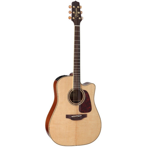 Takamine Pro Series 4 P4DC электроакустическая гитара Dreadnought Cutaway с кейсом, цвет натуральный Takamine Pro Series 4 P4DC электроакустическая гитара Dreadnought Cutaway с кейсом, цвет натуральный