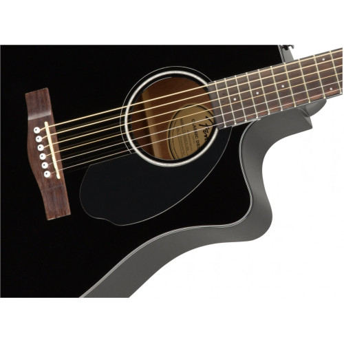 Fender CD-60SCE Dread Black WN электроакустическая гитара, цвет черный Fender CD-60SCE Dread Black WN электроакустическая гитара, цвет черный