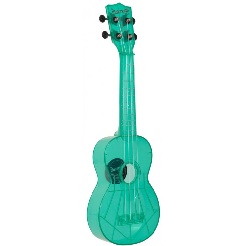 Waterman by Kala KA-SWF-BL Fluorescent Blue, Soprano Ukulele укулеле сопрано, цвет флуоресцентный бирюзовый Waterman by Kala KA-SWF-BL Fluorescent Blue, Soprano Ukulele укулеле сопрано, цвет флуоресцентный бирюзовый