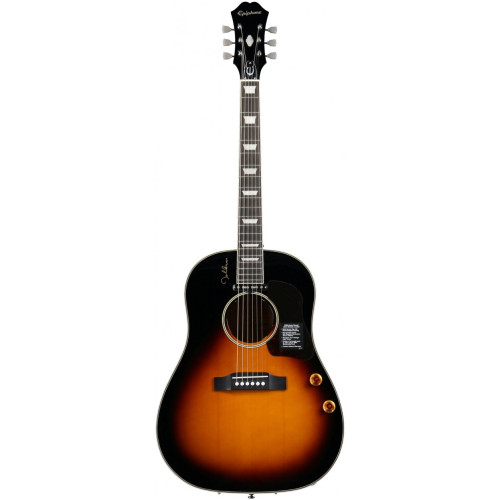 Epiphone John Lennon EJ-160E Vintage cherry Sunburst электроакустическая гитара Epiphone John Lennon EJ-160E Vintage cherry Sunburst электроакустическая гитара