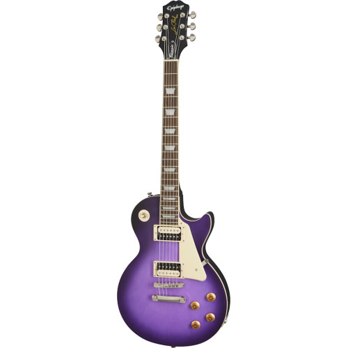 Epiphone Les Paul Classic Worn Purple электрогитара, цвет матовый фиолетовый Epiphone Les Paul Classic Worn Purple электрогитара, цвет матовый фиолетовый
