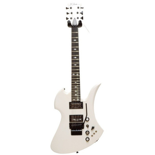 B.C.Rich MGSTPW электрогитара Slash Mockingbird ST Neck Thru, цвет белый B.C.Rich MGSTPW электрогитара Slash Mockingbird ST Neck Thru, цвет белый