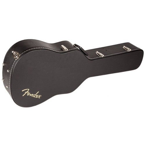 Fender Flat-Top Dreadnought Acoustic Guitar Case, Black кейс для акустической гитары Fender Flat-Top Dreadnought Acoustic Guitar Case, Black кейс для акустической гитары