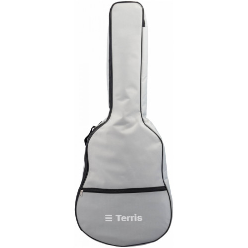 Terris TGB-A-05 GRY чехол для акустической гитары, утепленный, цвет серый Terris TGB-A-05 GRY чехол для акустической гитары, утепленный, цвет серый