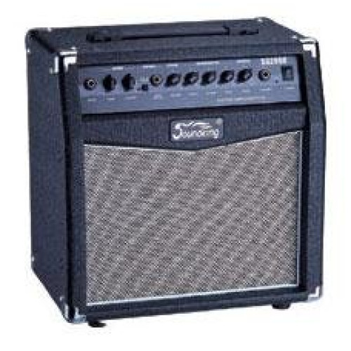 Soundking SG200 гитарный комбо, 20 W, 8", 2 входа ( интрум./CD), выход на наушники, эквалайзер Soundking SG200 гитарный комбо, 20 W, 8", 2 входа ( интрум./CD), выход на наушники, эквалайзер