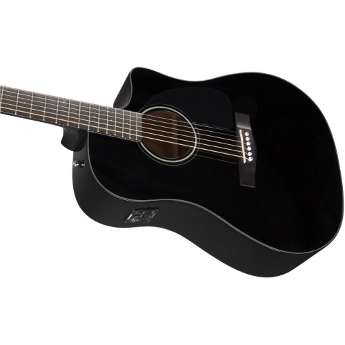 Fender CD-60SCE BLK электроакустическая гитара, цвет черный Fender CD-60SCE BLK электроакустическая гитара, цвет черный