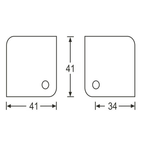 Adam Hall 4001 угол 41 х 41 мм Adam Hall 4001 угол 41 х 41 мм