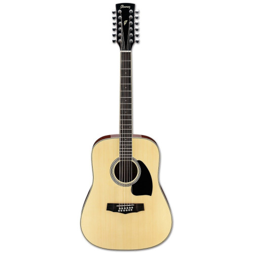 Ibanez PF1512-NT 12-струнная акустическая гитара, цвет натуральный