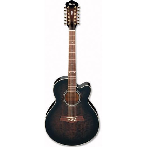 Ibanez AEL2012E Transparent Black Sunburst электроакустическая гитара Ibanez AEL2012E Transparent Black Sunburst электроакустическая гитара