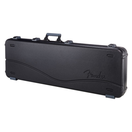 Fender Deluxe Molded Bass Case, Black кейс для бас-гитары Fender Deluxe Molded Bass Case, Black кейс для бас-гитары