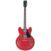 Burny RSA65 CR электрогитара концепт Gibson® ES®-335 с кейсом, цвет вишнёвый Burny RSA65 CR электрогитара концепт Gibson® ES®-335 с кейсом, цвет вишнёвый