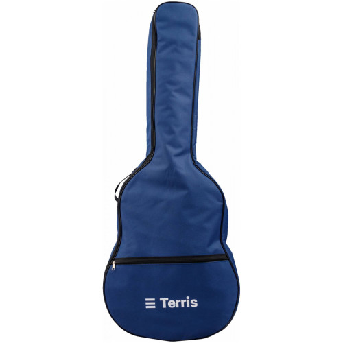 Terris TGB-A-05 BL чехол для акустической гитары, утепленный, цвет синий Terris TGB-A-05 BL чехол для акустической гитары, утепленный, цвет синий