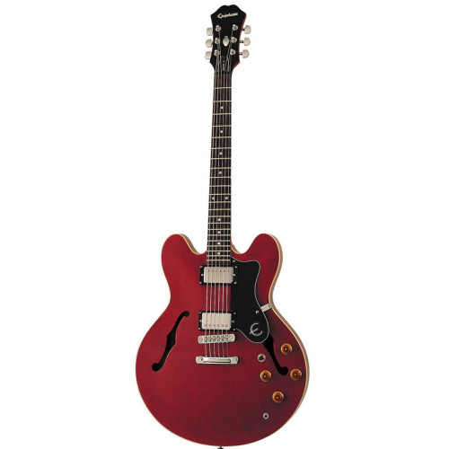 Epiphone Dot Cherry Chrome Hardware электрогитара, цвет вишня Epiphone Dot Cherry Chrome Hardware электрогитара, цвет вишня