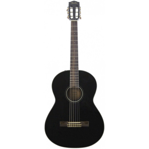 Fender CN-60S Nylon Black LR классическая гитара, цвет черный Fender CN-60S Nylon Black LR классическая гитара, цвет черный
