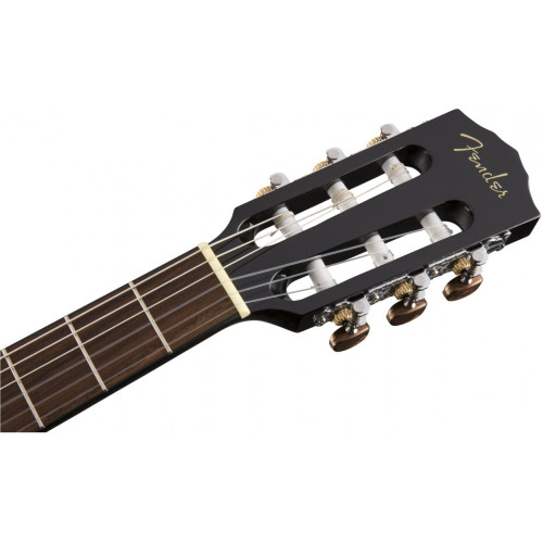 Fender CN-60S Nylon Black LR классическая гитара, цвет черный Fender CN-60S Nylon Black LR классическая гитара, цвет черный
