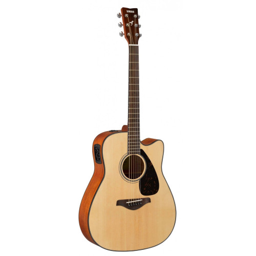 Yamaha FGX800C Natural электроакустическая гитара с вырезом, цвет натуральный Yamaha FGX800C Natural электроакустическая гитара с вырезом, цвет натуральный