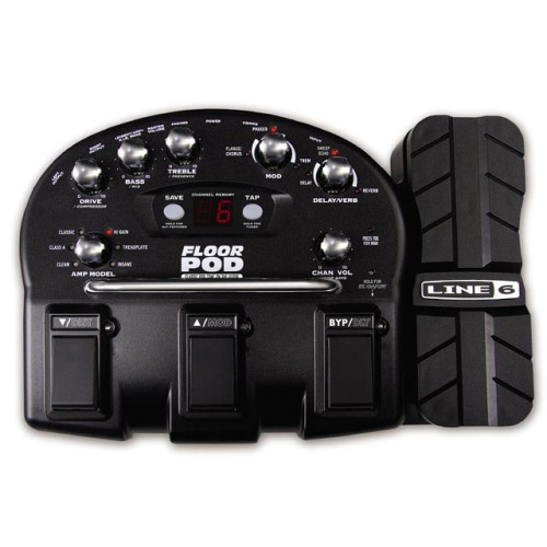 Line 6 FLOOR POD напольный процессор эффектов для гитары Line 6 FLOOR POD напольный процессор эффектов для гитары