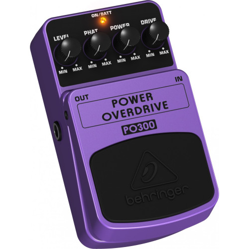 Behringer PO300 Power Overdrive гитарный эффект Behringer PO300 Power Overdrive гитарный эффект