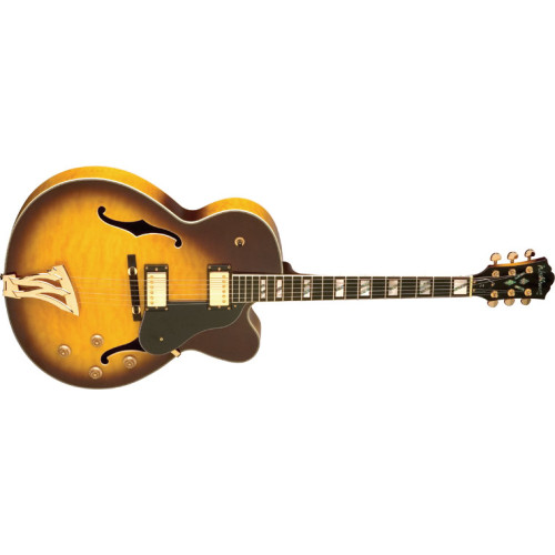Washburn J5 TS полуакустическая электрогитара Super-400 Style (Hollowbody)