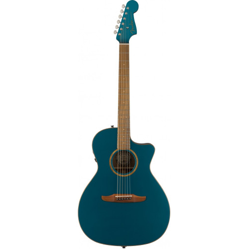 Fender Newporter Classic CST w/bag электроакустическая гитара с чехлом, цвет зеленый металлик Fender Newporter Classic CST w/bag электроакустическая гитара с чехлом, цвет зеленый металлик
