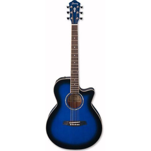 Ibanez AEG10E TRANSPARENT BLUE SUNBURST акустическая гитара Ibanez AEG10E TRANSPARENT BLUE SUNBURST акустическая гитара