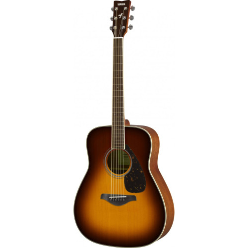 Yamaha FG-820 BSB акустическая гитара, цвет коричневый санбёрст