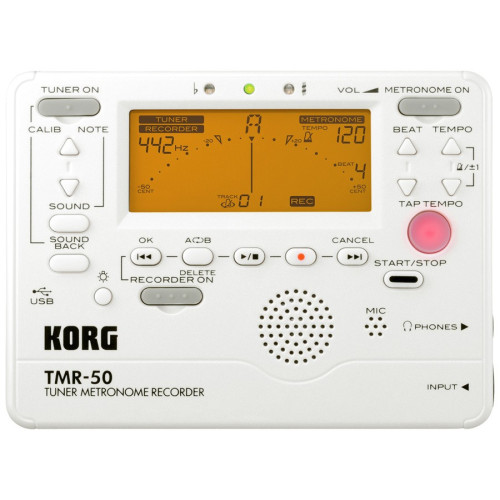Korg TM-50PW тюнер-метроном Korg TM-50PW тюнер-метроном