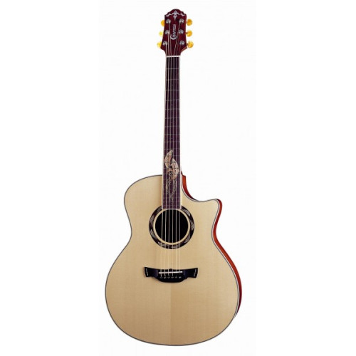 Crafter SM-Bubinga электроакустическая гитара, с фирменным кейсом в комплекте Crafter SM-Bubinga электроакустическая гитара, с фирменным кейсом в комплекте