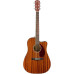 Fender CD-140SCE ALL MAH WC электроакустическая гитара, цвет натуральный махогани, с кейсом Fender CD-140SCE ALL MAH WC электроакустическая гитара, цвет натуральный махогани, с кейсом