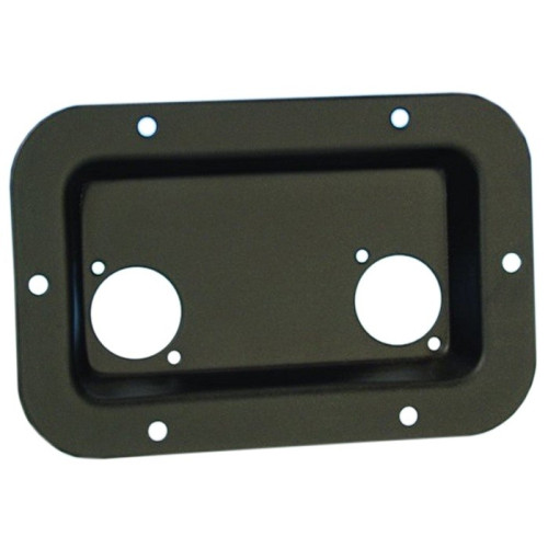 Adam Hall 8708BLK панель для крепления двух разъемов canon Adam Hall 8708BLK панель для крепления двух разъемов canon