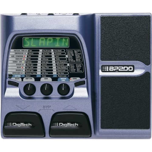 Digitech BP200 GENETX SERIES GUITAR MULTI-EFFECT PROCESSOR бас-гитарный процессор эффектов Digitech BP200 GENETX SERIES GUITAR MULTI-EFFECT PROCESSOR бас-гитарный процессор эффектов