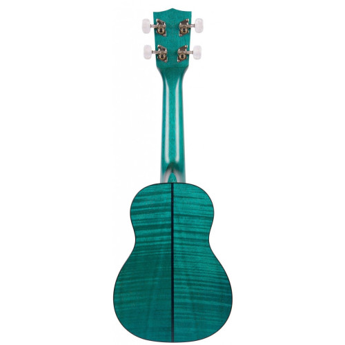 Kala KA-SEMB Soprano Exotic Mahogany Blue Ukulele укулеле сопрано, цвет морской волны Kala KA-SEMB Soprano Exotic Mahogany Blue Ukulele укулеле сопрано, цвет морской волны