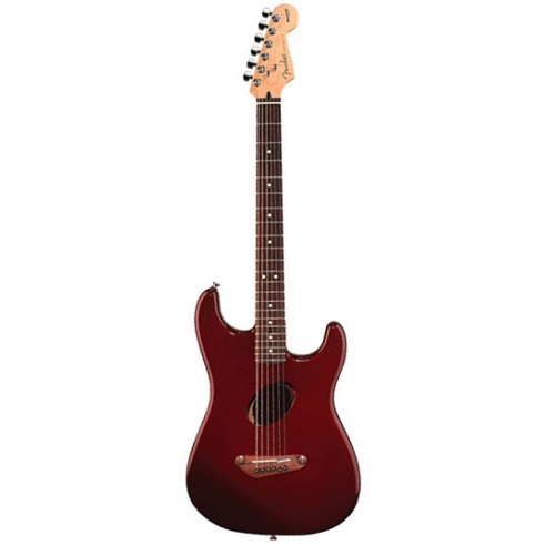 Fender DELUXE ACOUSTASONIC STRAT EBONY TRANSPARENT гитара акустический стратокастер, цвет черный Fender DELUXE ACOUSTASONIC STRAT EBONY TRANSPARENT гитара акустический стратокастер, цвет черный