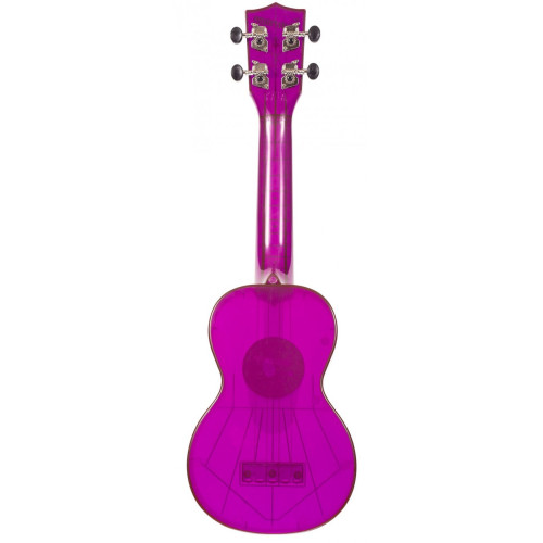 Waterman by Kala KA-SWF-PL Fluorescent Grape Soprano Ukulele укулеле сопрано, цвет флуоресцентный фиолетовый Waterman by Kala KA-SWF-PL Fluorescent Grape Soprano Ukulele укулеле сопрано, цвет флуоресцентный фиолетовый