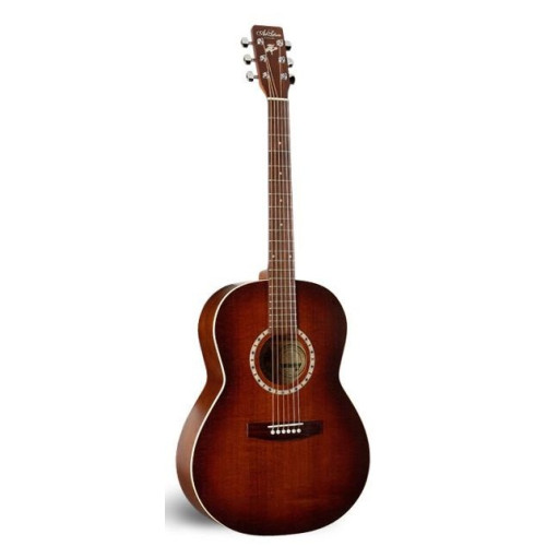 A&L 32952 + Case электроакустическая гитара, цвет античный, кейс в комплекте