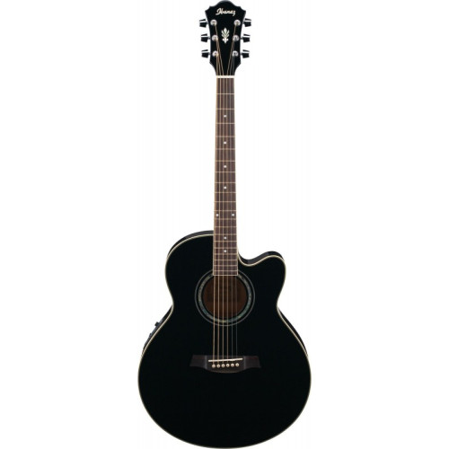 Ibanez AEL8E Black электроакустическая гитара, цвет чёрный Ibanez AEL8E Black электроакустическая гитара, цвет чёрный