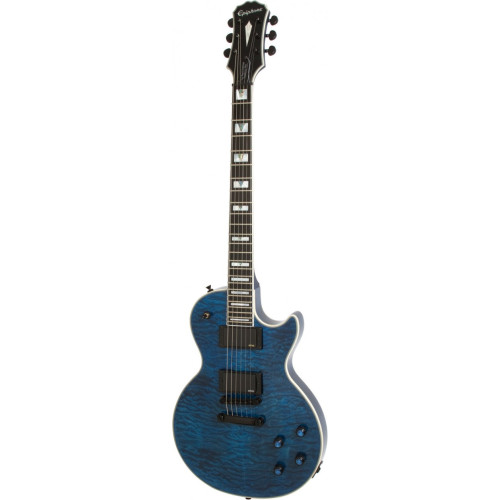 Epiphone Prophecy Les Paul Custom Plus EX Midnight Sapphire электрогитара Epiphone Prophecy Les Paul Custom Plus EX Midnight Sapphire электрогитара