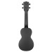 Waterman by Kala KA-SWB-BK Matte Black Sorpano Ukulele укулеле сопрано, цвет чёрный Waterman by Kala KA-SWB-BK Matte Black Sorpano Ukulele укулеле сопрано, цвет чёрный
