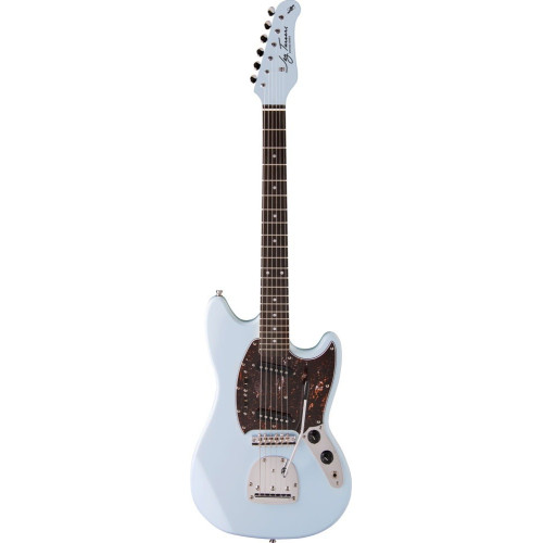 Jay Turser JT-MG2-SBL электрогитара Mustang, цвет светло голубой Jay Turser JT-MG2-SBL электрогитара Mustang, цвет светло голубой