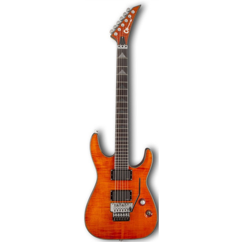 Charvel Desolation 2014 Soloist DX-1 FR Transparent Marigold электрогитара