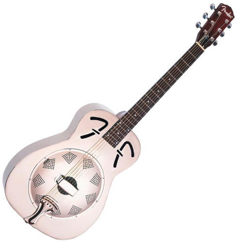 Fender BlueGrass FR48 Resonator Metal Guitar резонаторная гитара с металлическим корпусом Fender BlueGrass FR48 Resonator Metal Guitar резонаторная гитара с металлическим корпусом