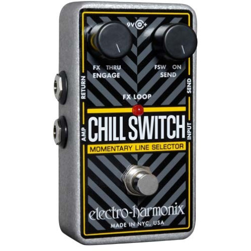 Electro-Harmonix (Nano) Chillswitch гитарная педаль Line Selector Electro-Harmonix (Nano) Chillswitch гитарная педаль Line Selector