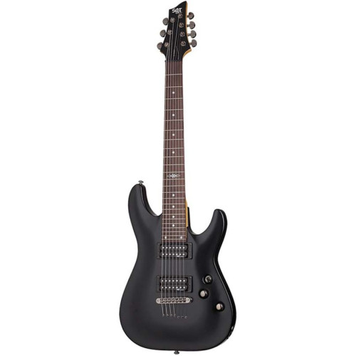 Schecter SGR C-7 BLK электрогитара 7-ми струнная Schecter SGR C-7 BLK электрогитара 7-ми струнная