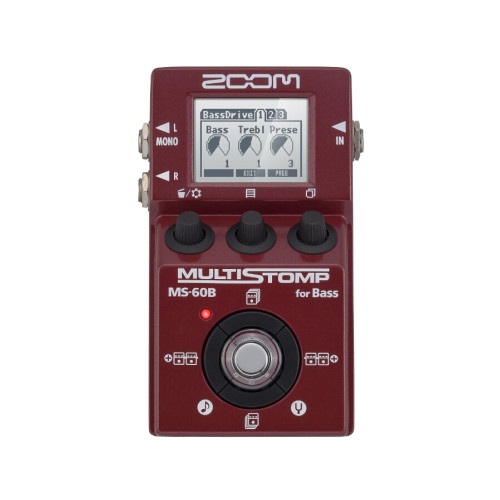 Zoom MS-60B мультипедаль эффектов Zoom MS-60B мультипедаль эффектов