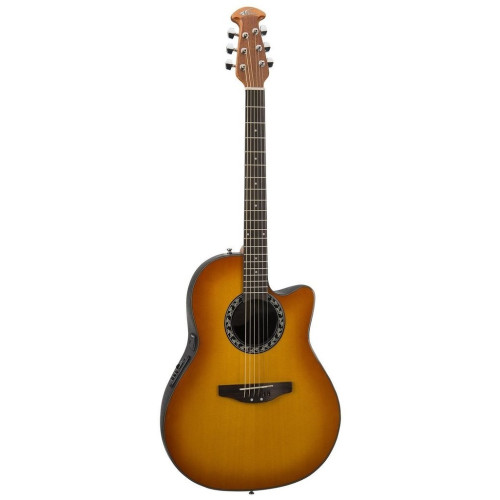 Applause AB24-HB Balladeer Mid Cutaway Honey Burst электроакустическая гитара, цвет санбёрст