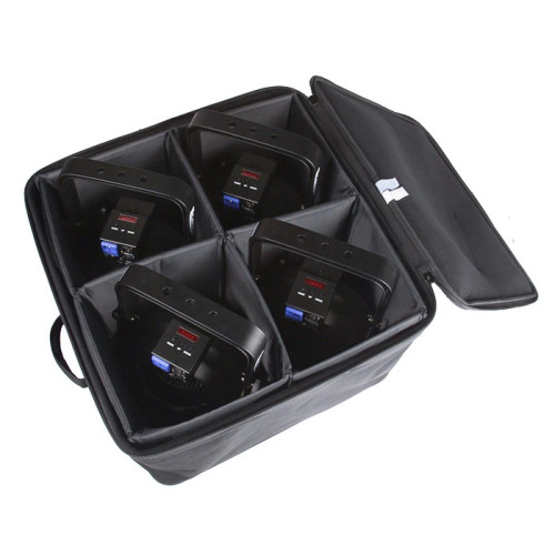 Gator G-PAR 64LED4 нейлоновый кейс для 4-х световых приборов PAR64 Gator G-PAR 64LED4 нейлоновый кейс для 4-х световых приборов PAR64